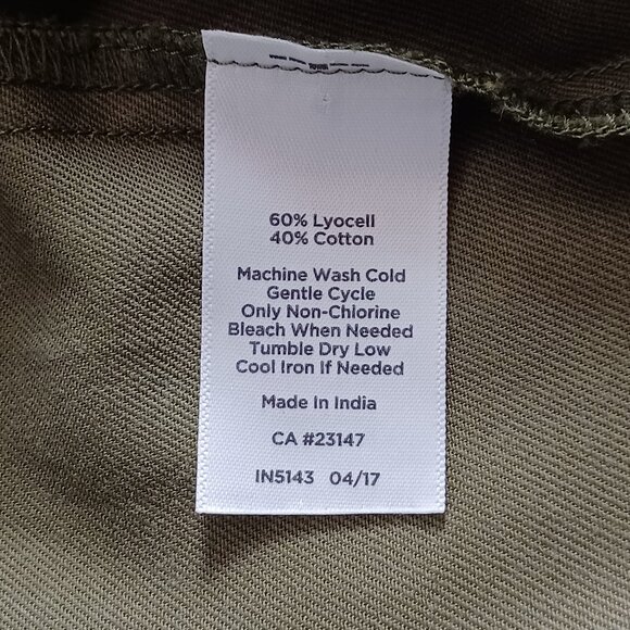 Talbots Ruffle Front Tab Sleeve Mini Dress - Picture 10 of 16